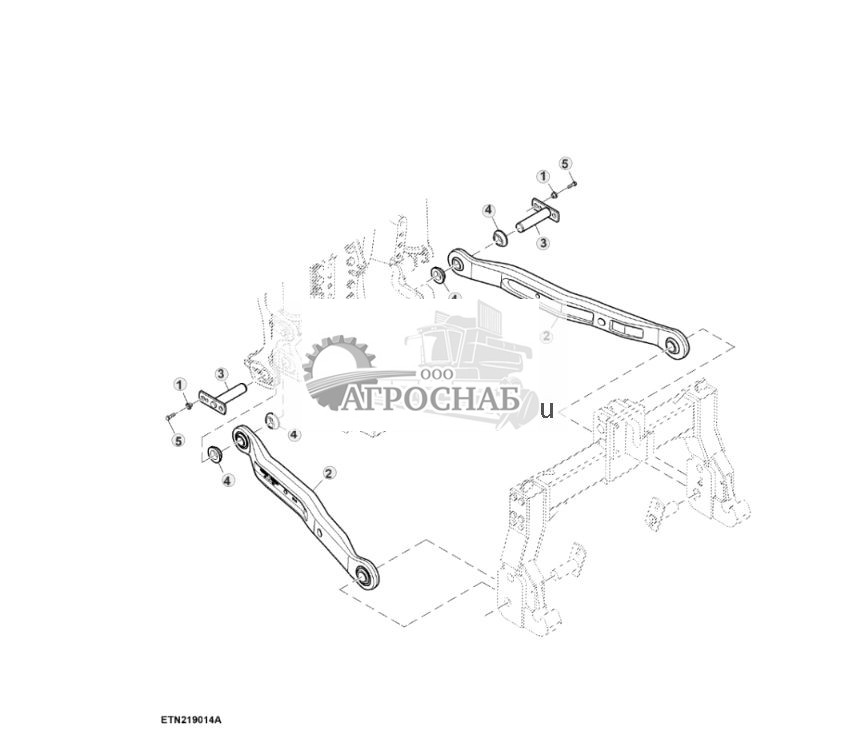Соединительная тяга, с быстроразъемной муфтой, мост с двухступенчатым редуктором, без смещения - ST954196 704.jpg